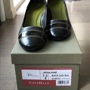 Cole Haan Black 2.5” heel